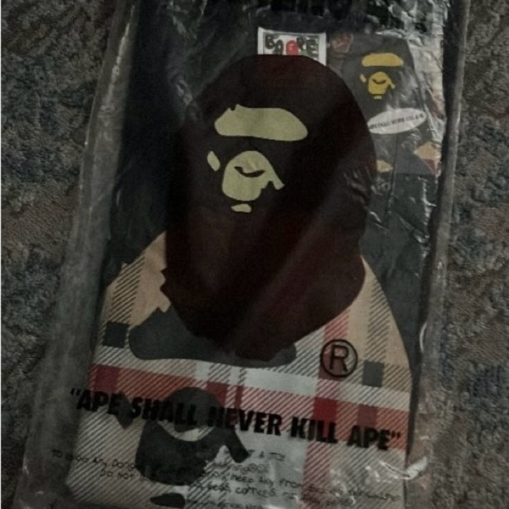 Bape Black Graphic Tee